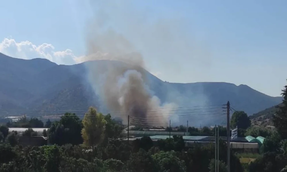 Καλύτερη η εικόνα της φωτιάς στον Μαραθώνα